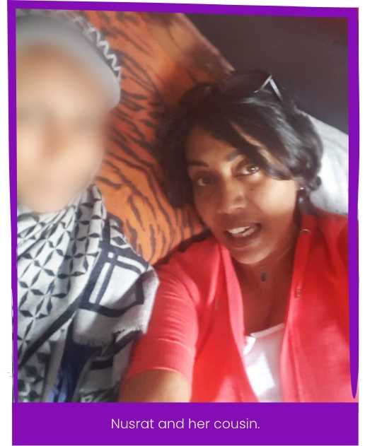 nusrat and her cousin