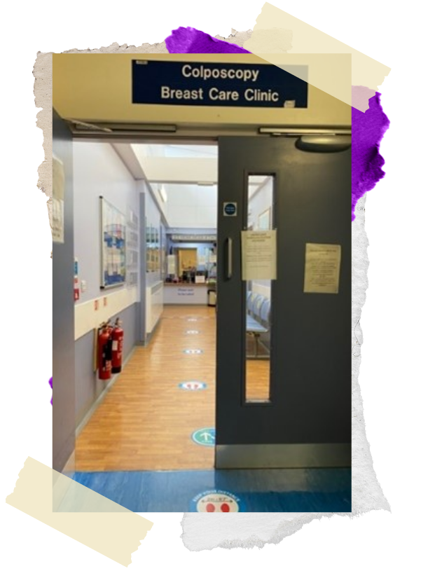 breast care clinic entrance
